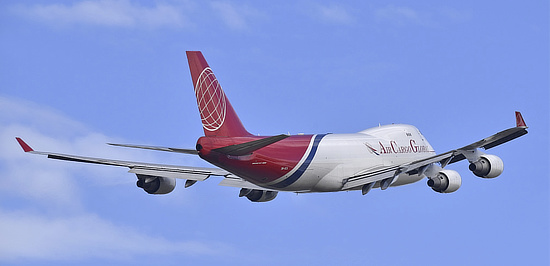 Boeing 747-400F of  Air Cargo Global